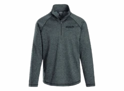 Heather Poly Quarter Zip